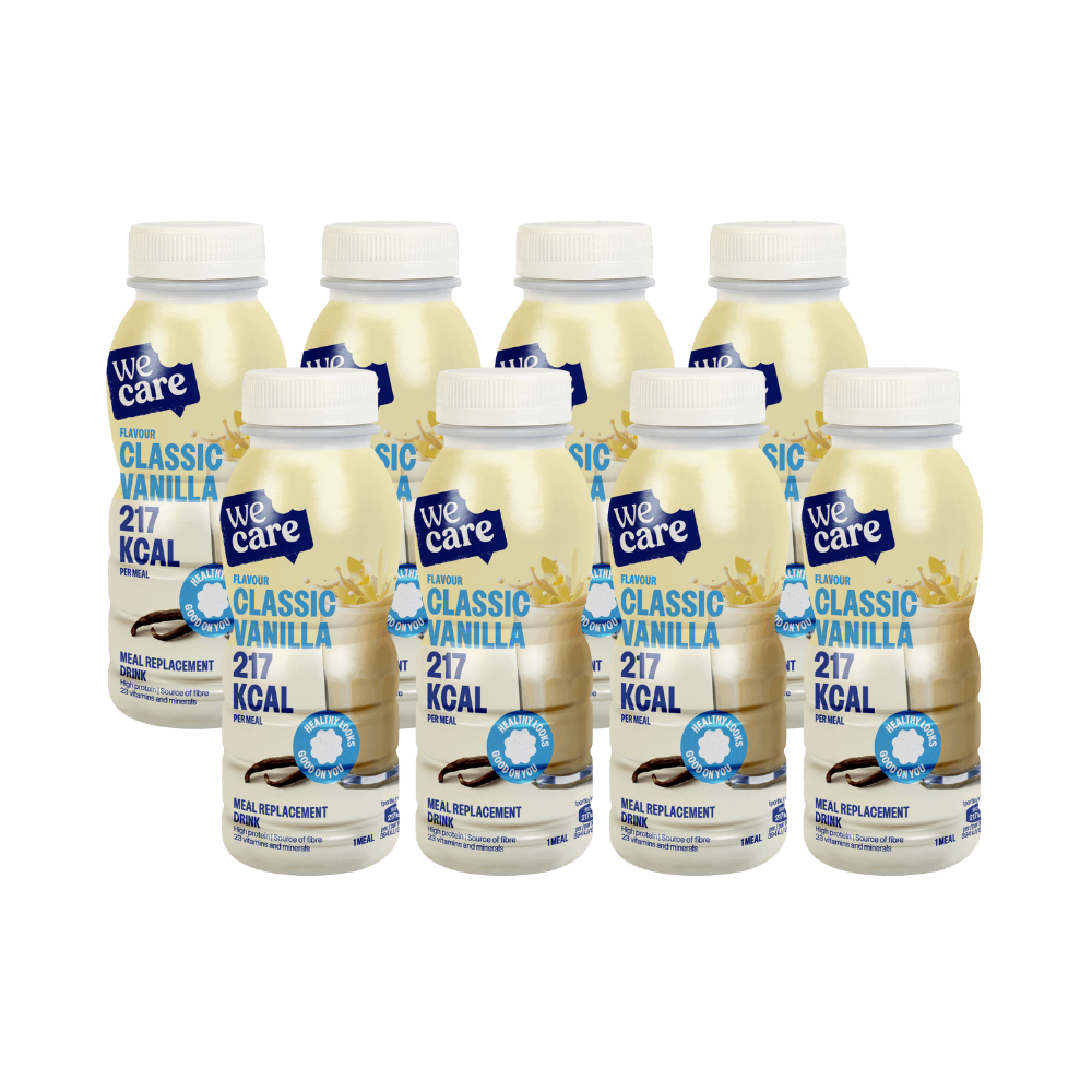 8x WeCare Drink Classic Vanilla (236 ml)