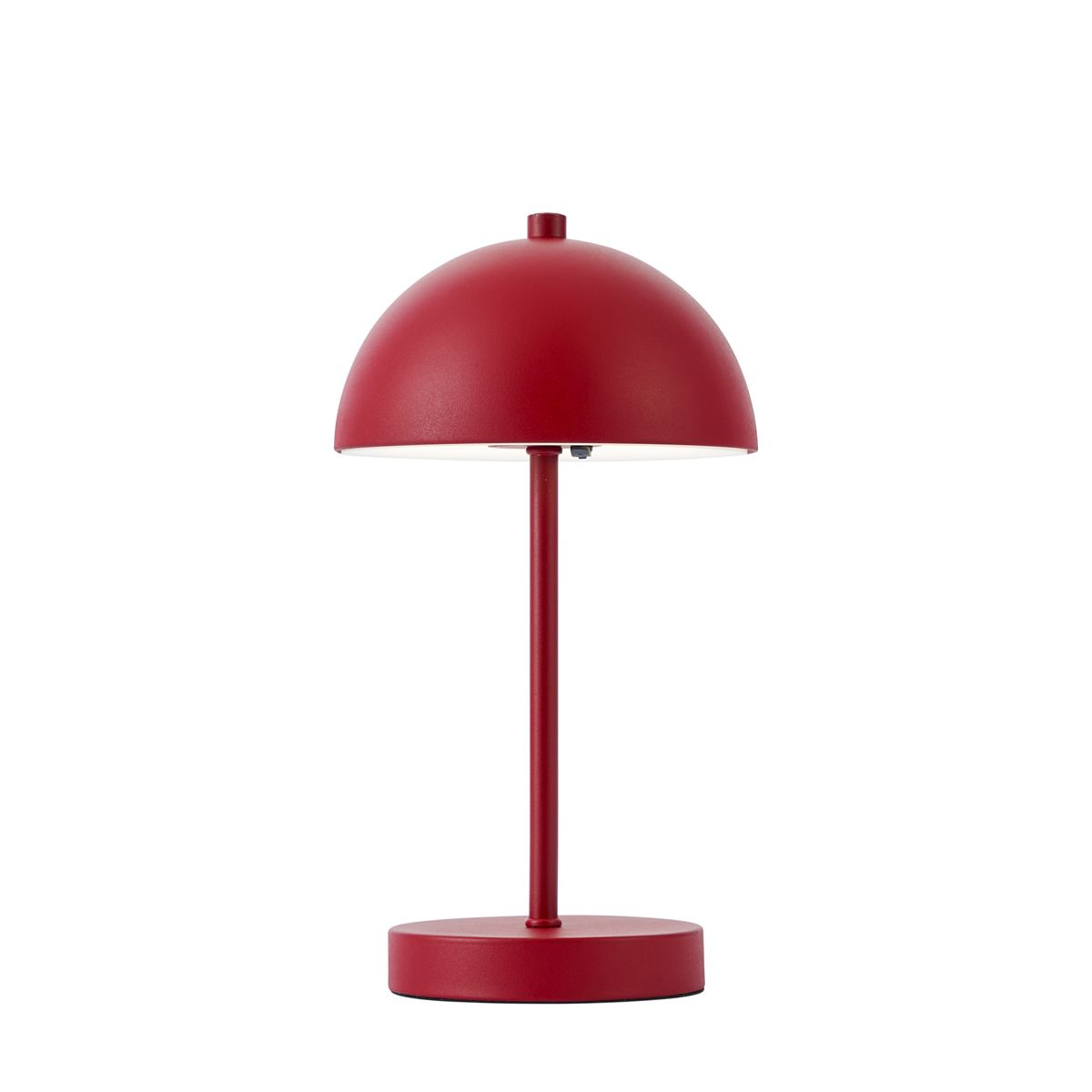 Buiten tafellamp donker rood incl. LED 3-staps dimbaar IP44 oplaadbaar - Keira