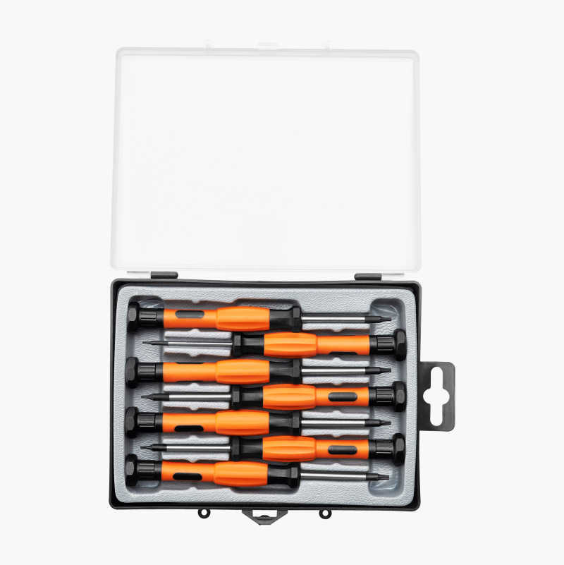 Presisjonsskrutrekkersett torx, 7 stk.