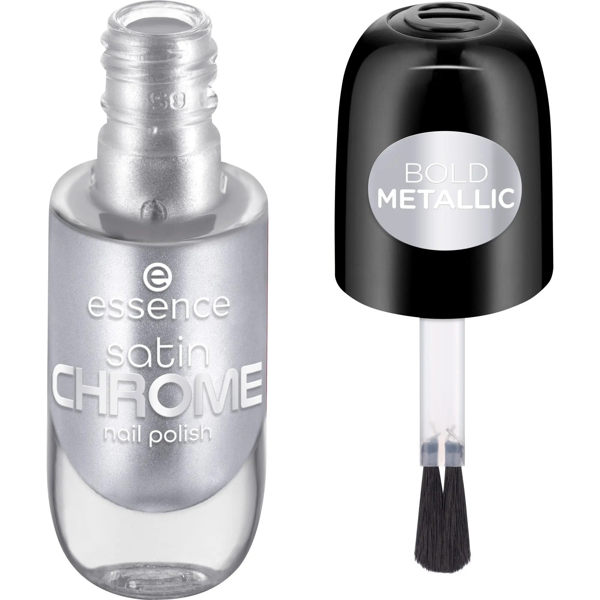 Satin Chrome Nail Polish 04 SteelGPT