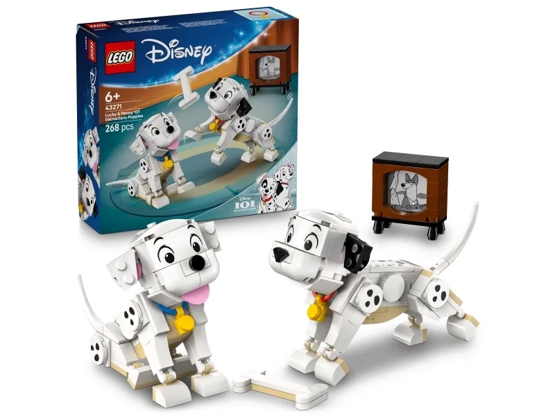 LEGO Disney 43271 Hvalpene Lucky og Penny fra 101 dalmatinere