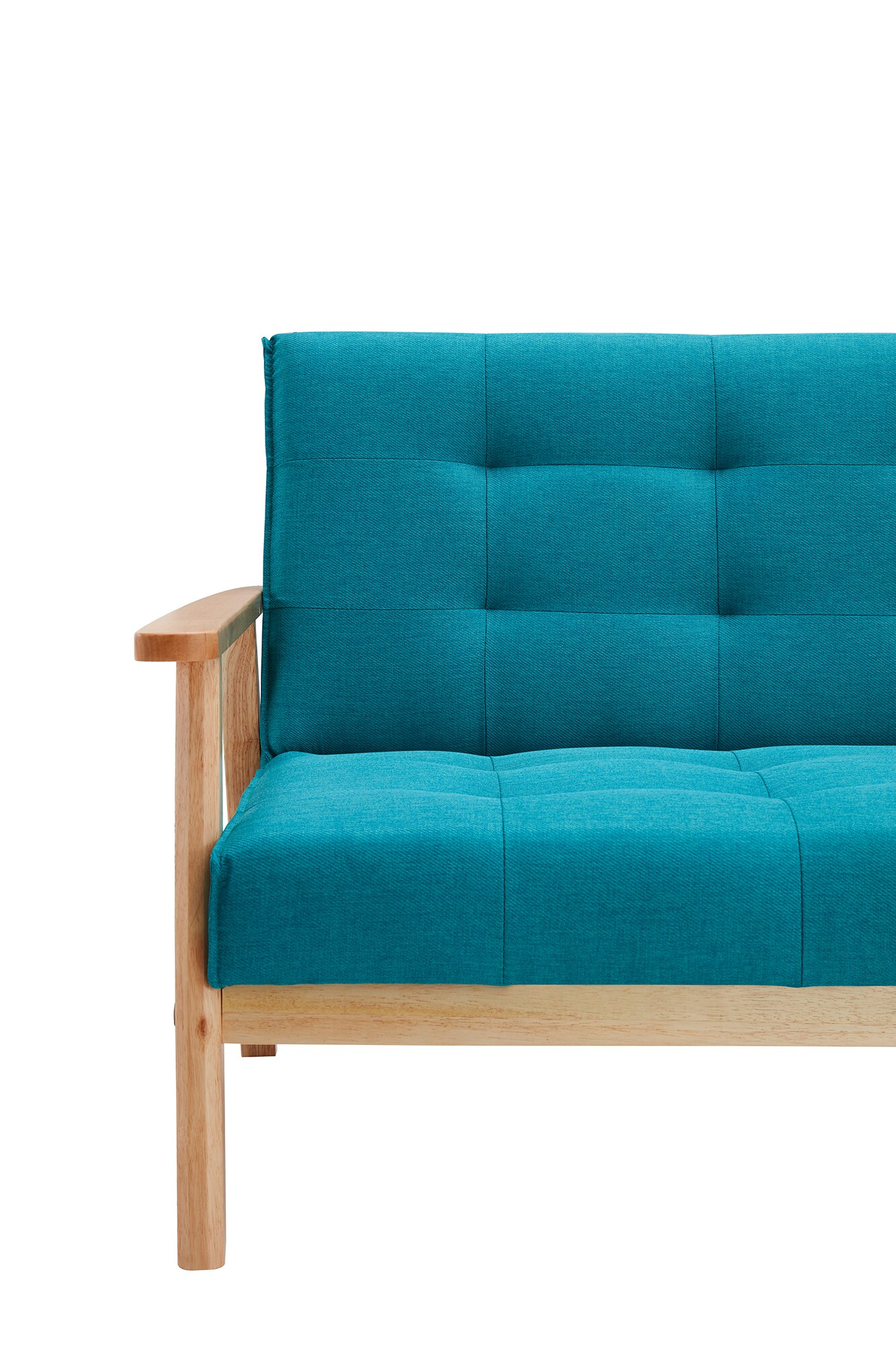 Schlafsofa petrol Schlafcouch Sofa Couch Schlaffunktion Gästebett Gästesofa