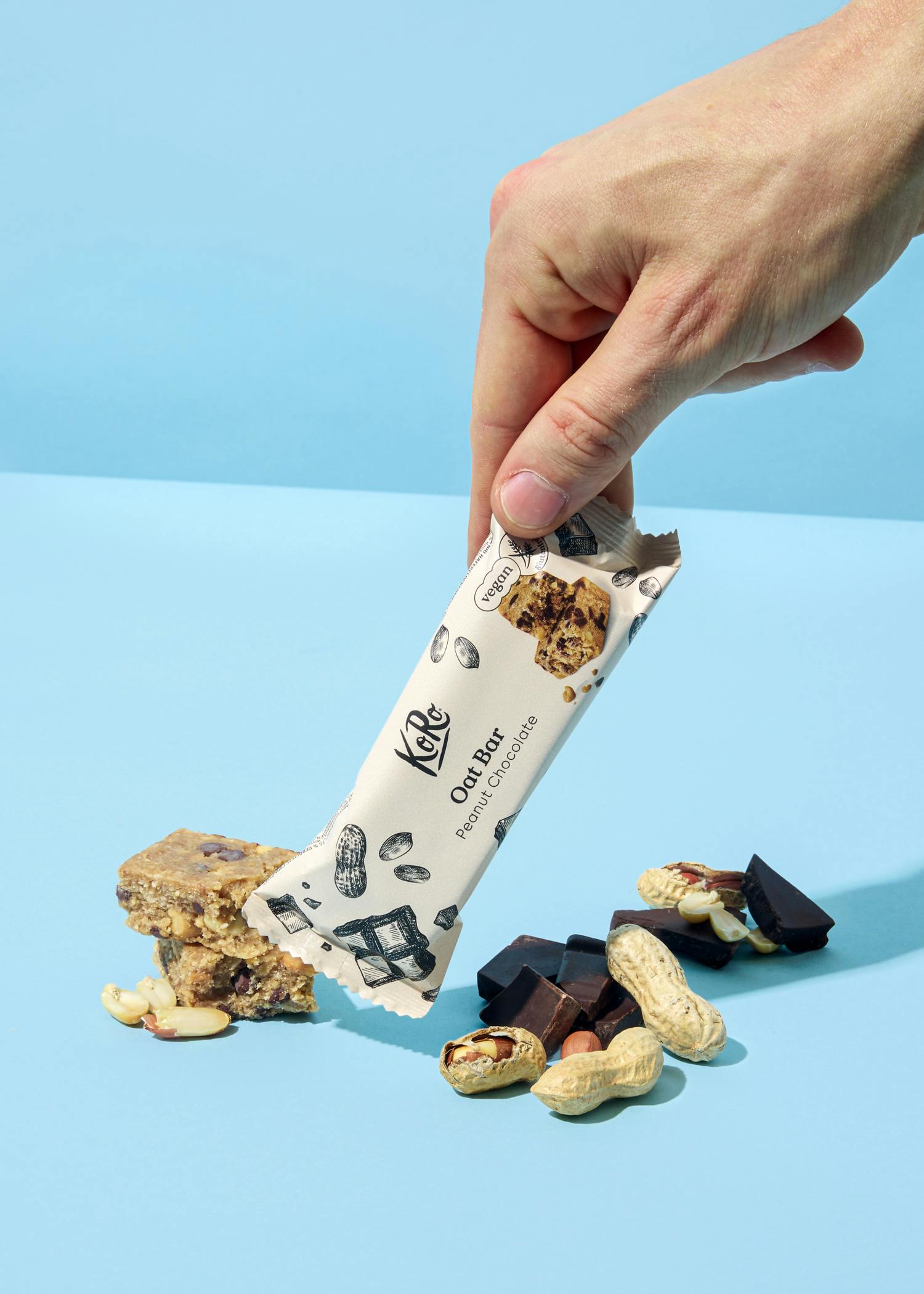 Bio Oat Bar Peanut Chocolate 60 g