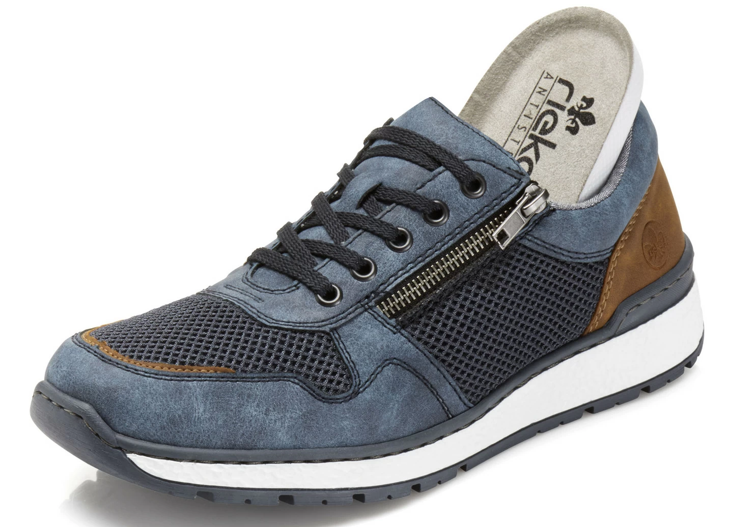 Rieker Sneaker mit seitlichem Reißverschluss