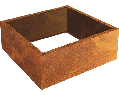 Plantenframe Palatino Carlotta metaal 100 x 40 x 25 cm cortenstaal