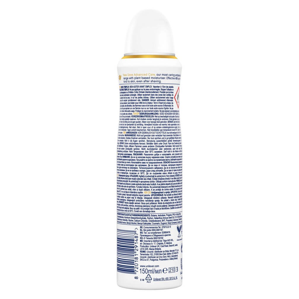Coconut & Jasmine anti-transpirant deodorant spray - 6 x 150 ml