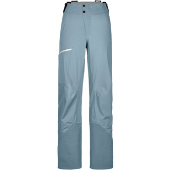 Ortovox 3L Ortler Hardshell Hose Glacier Grey Damen