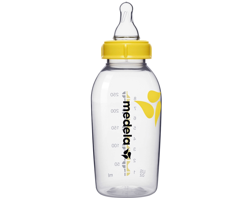BIBERÃO MEDELA TETINA FLUXO MÉDIO TAMANHO M 250ML