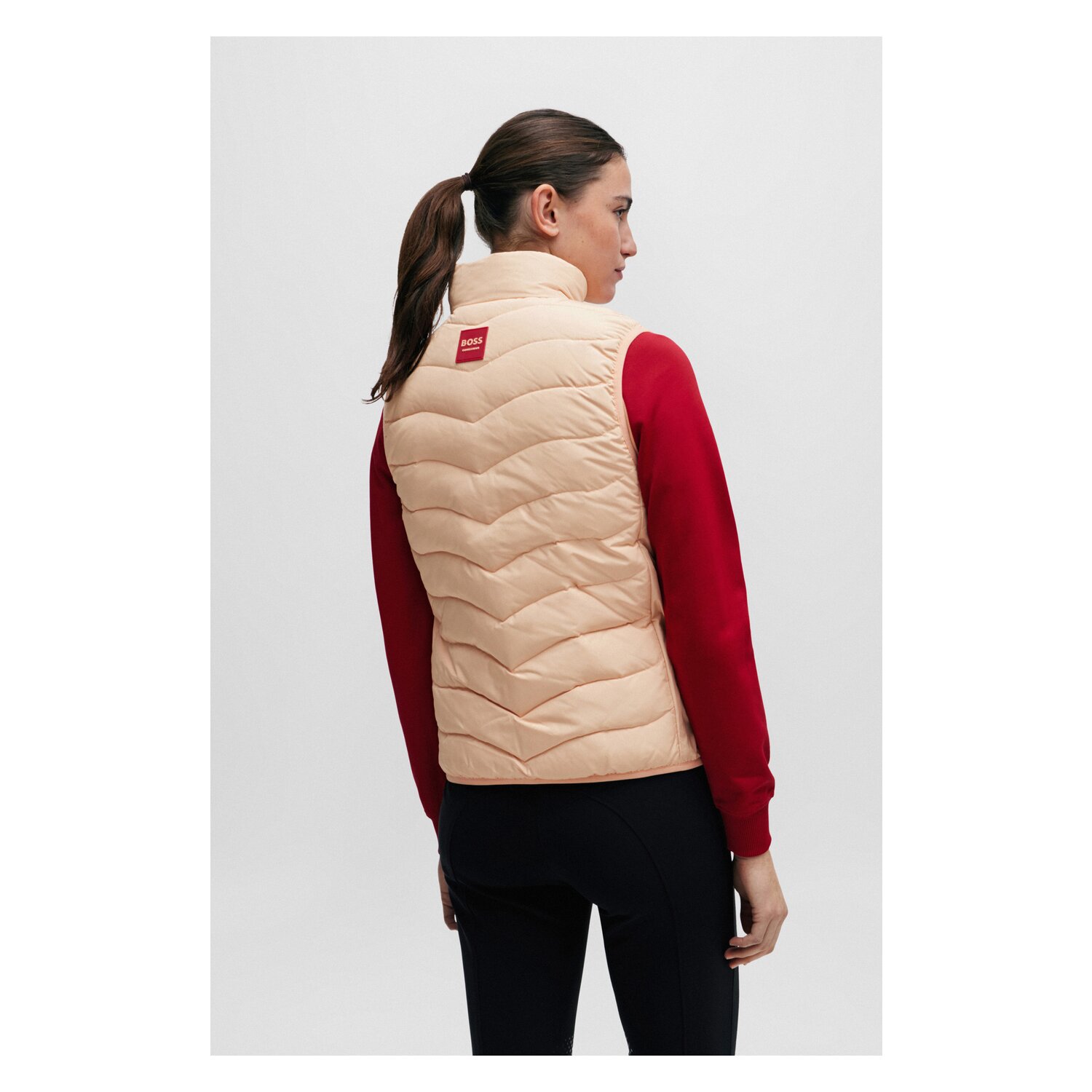 BOSS EQUESTRIAN Steppweste Lynn  - peach nougat