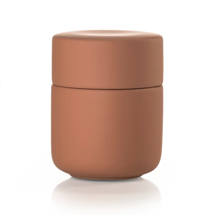 Zone Denmark - Ume Gefäss mit Deckel, terracotta