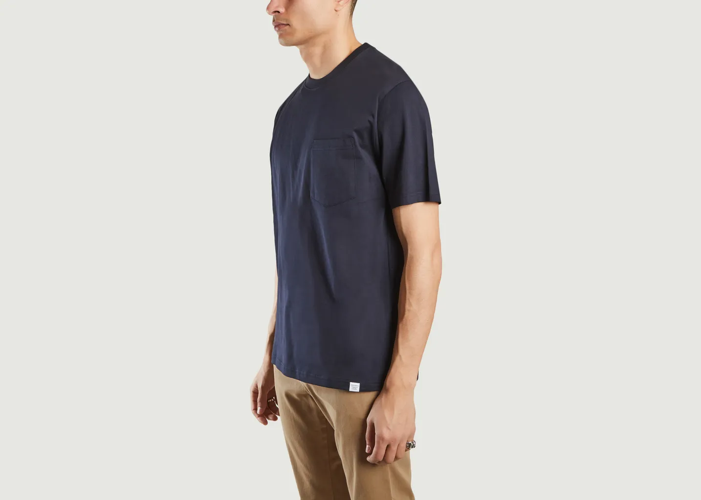 T-shirt en coton bio coupe relax Johannes Standard Norse Projects
