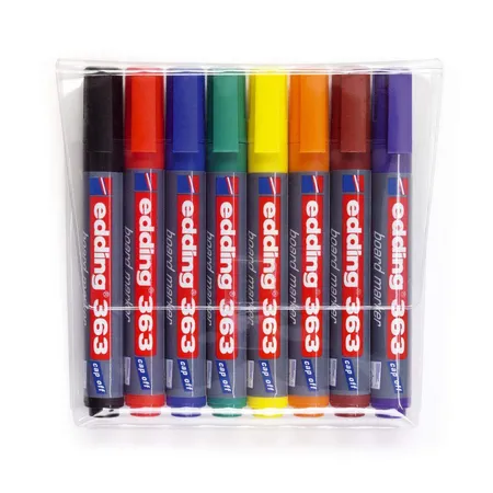 edding 363 Whiteboardmarker, 1-5mm, Keilspitze, 8er Set