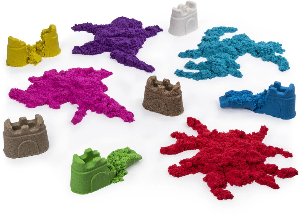 COFFRET RECHARGES 10 COULEURS 1,27 KG KINETIC SAND