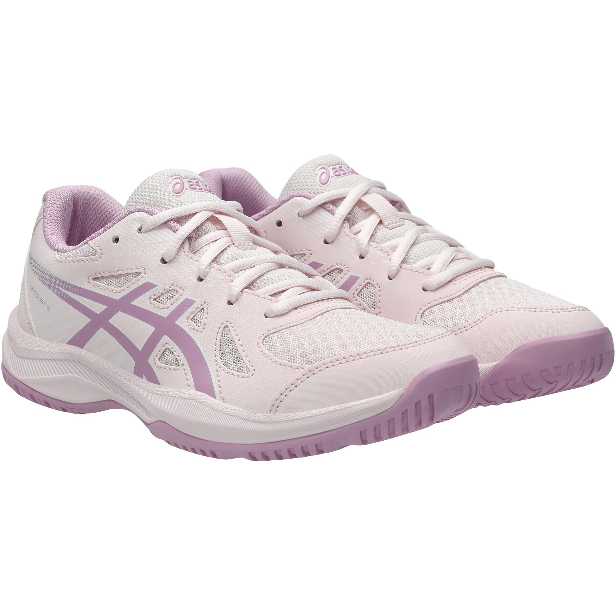 ASICS Upcourt 6 GS Hallenschuhe Kinder pale pink