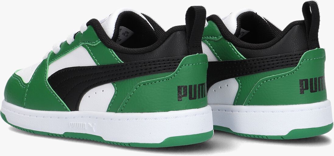 PUMA groene puma lage sneakers rebound v6 lo