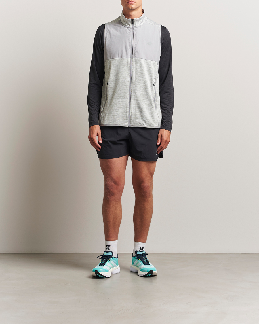 New Balance Running Heat Grid Vest Athletic Grey