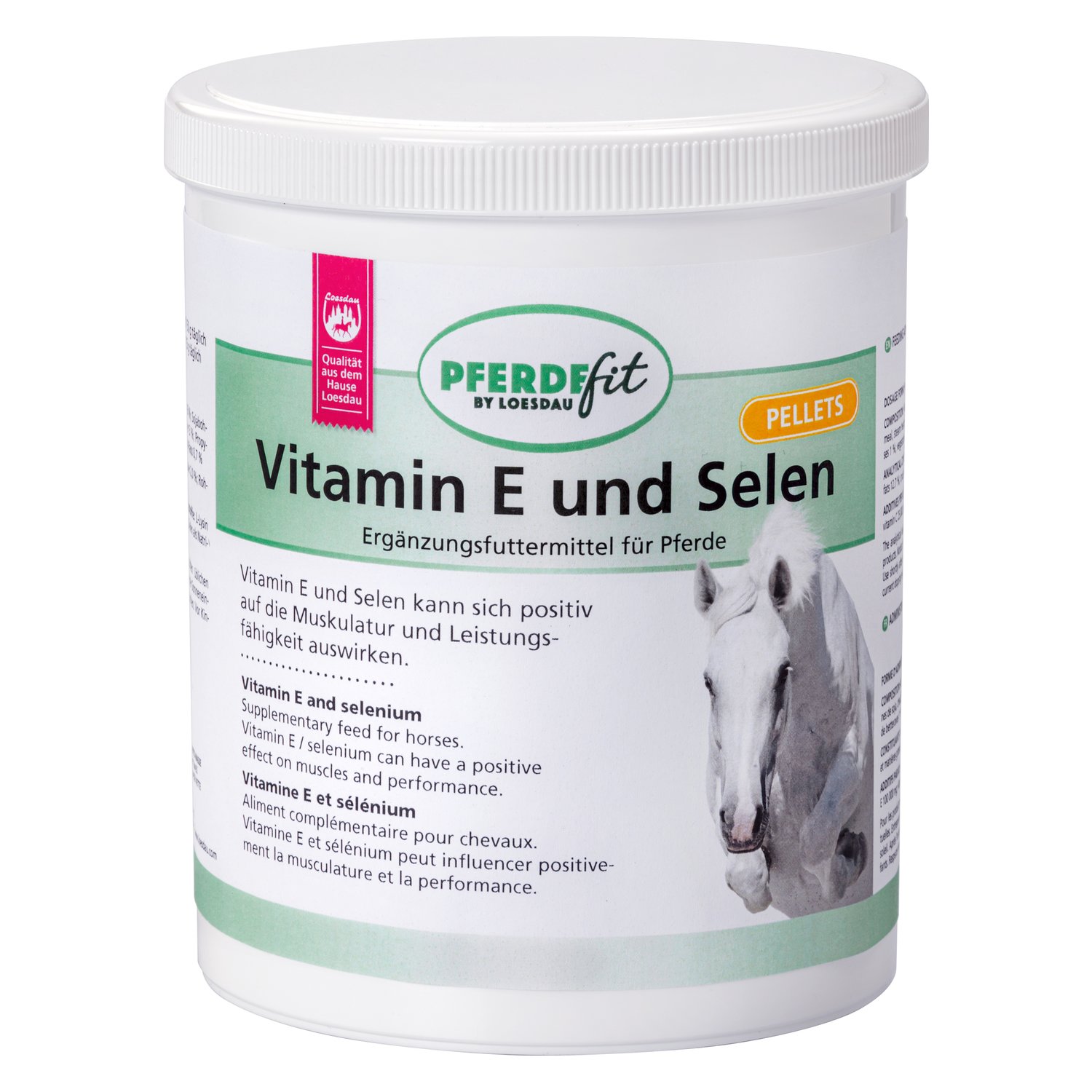 PFERDEfit by Loesdau Vitamin E & Selen  - 1 kg