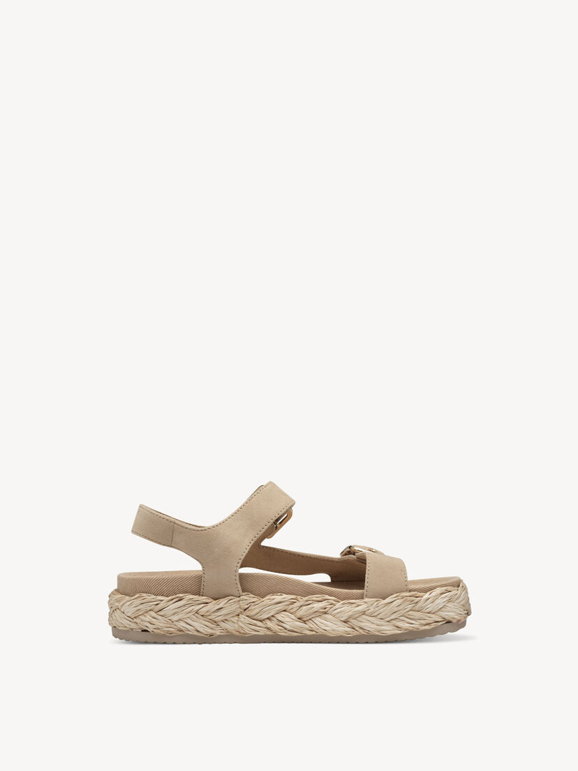 Leren Sandaaltje - beige