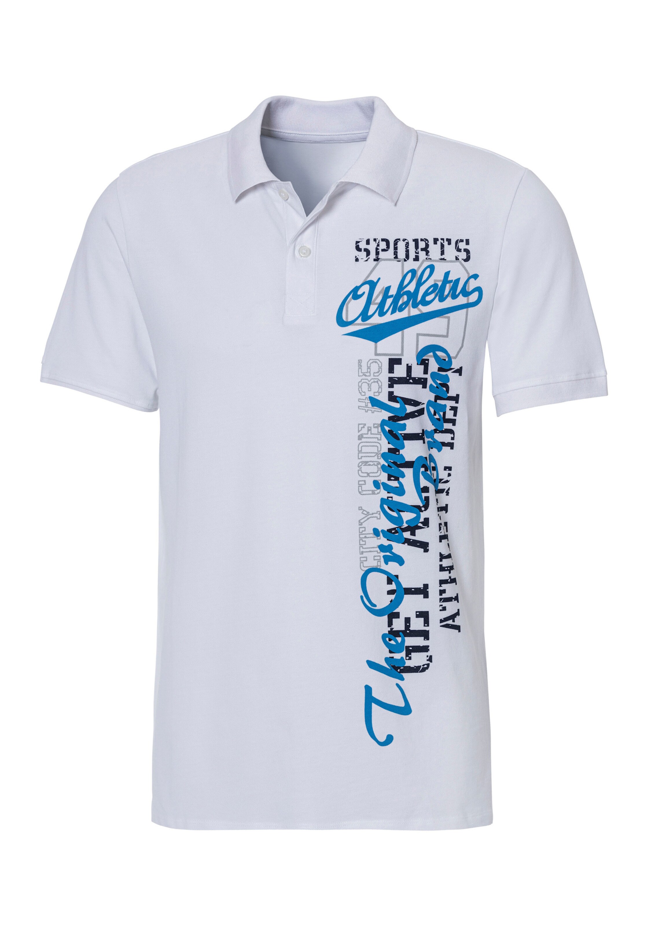 Poloshirt in weiß