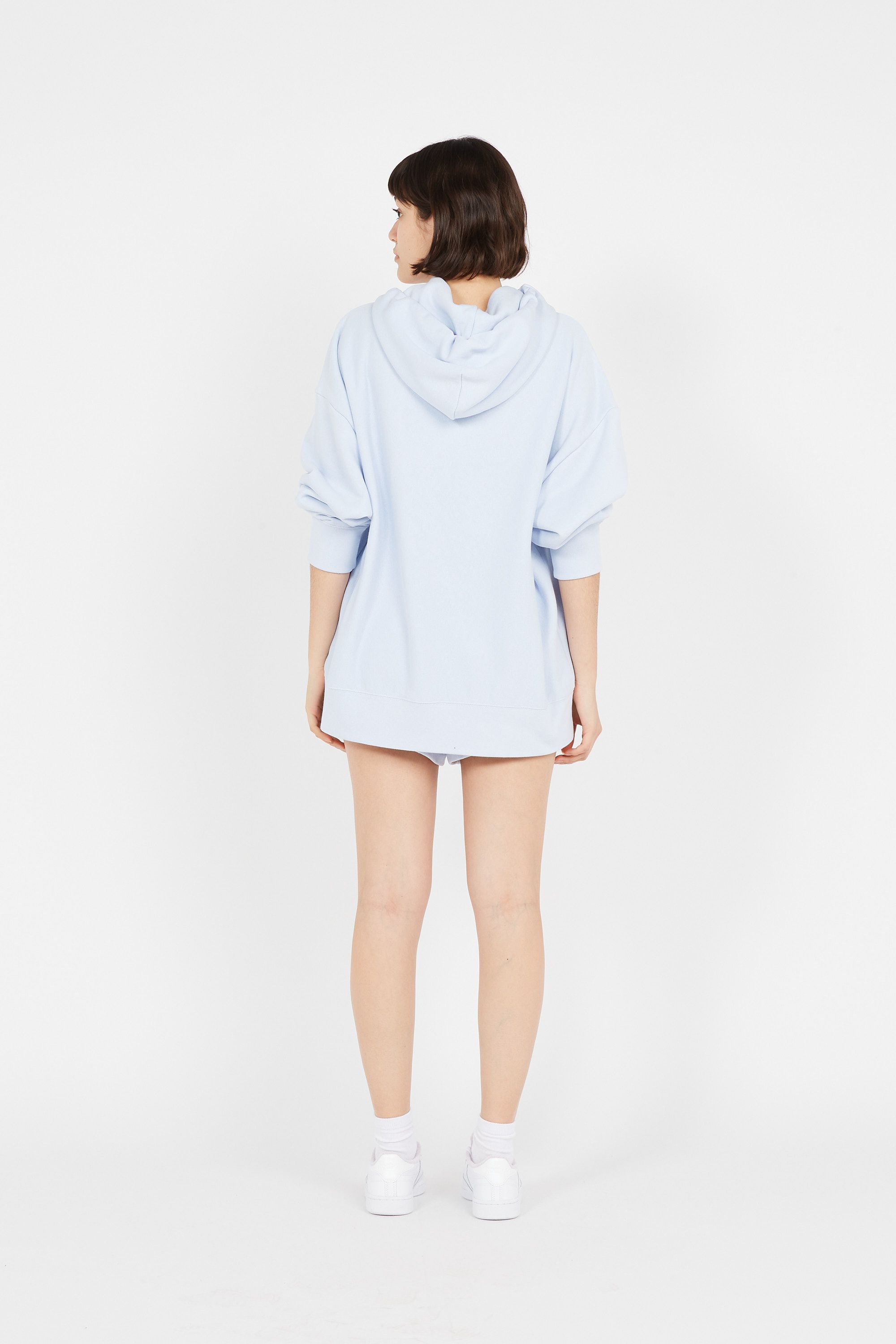 CHAMPION Hoodie Bleu