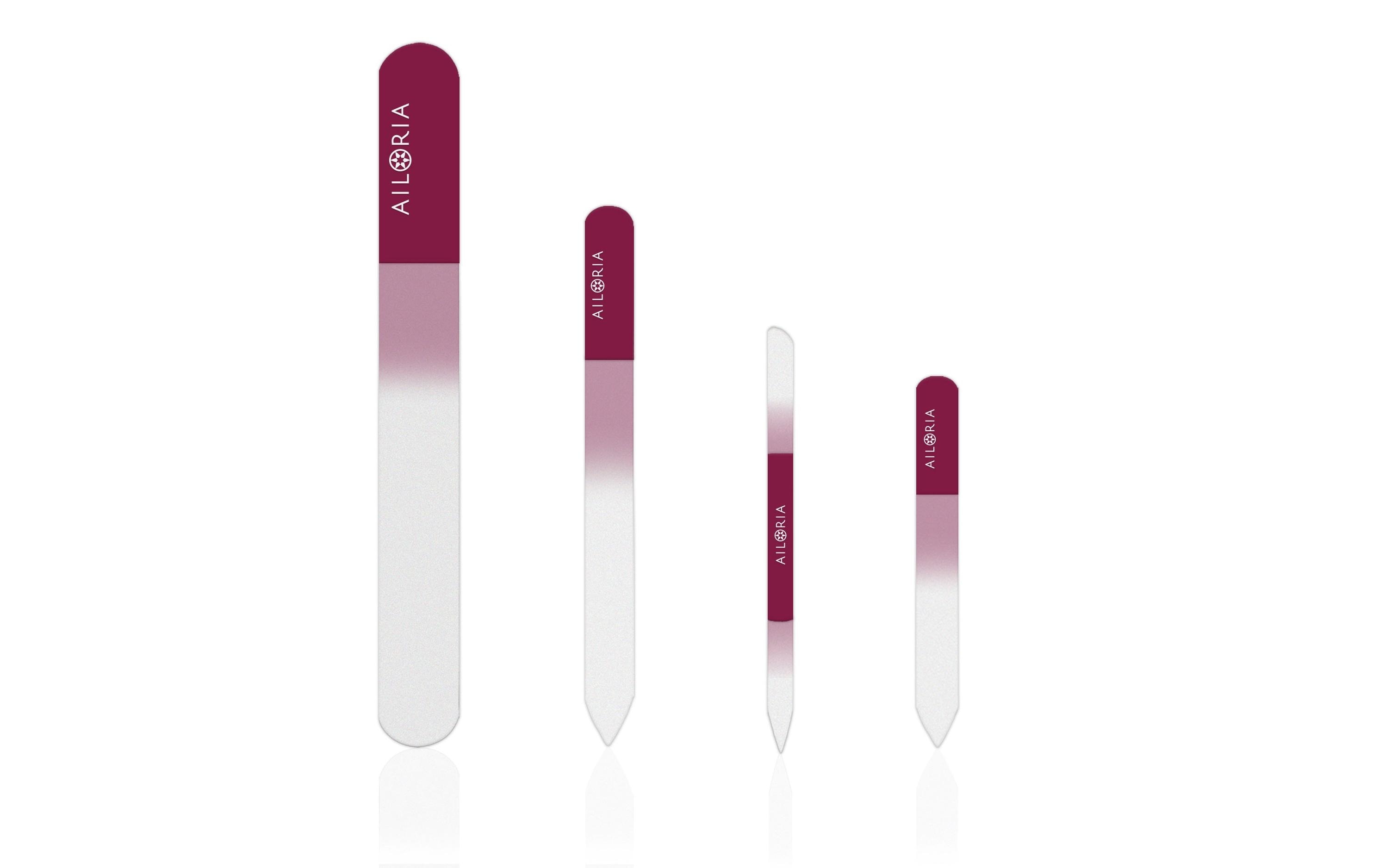 Nagelfeile Contour Prime MagentaGlas-Nagelfeilenset