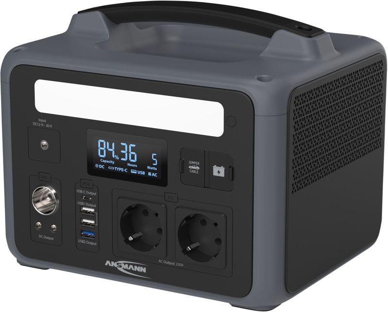 Ansmann - PS600AC - Powerstation - 600W - 640Wh