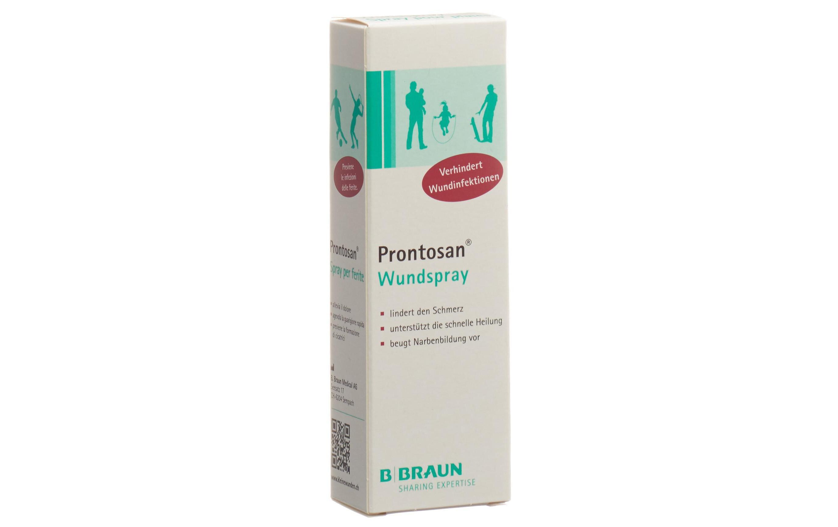 Wundspray Prontosan 75 mlWundspray zur Reinigung von Wunden