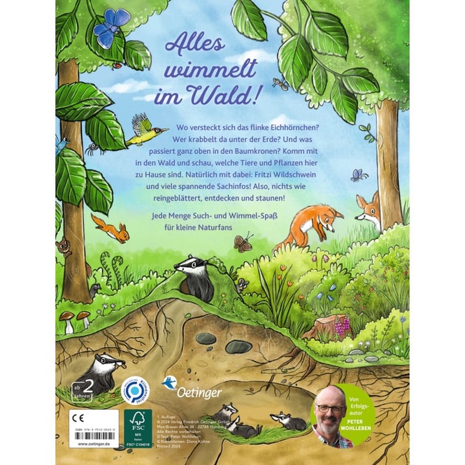 Das große Wald Wimmelbuch