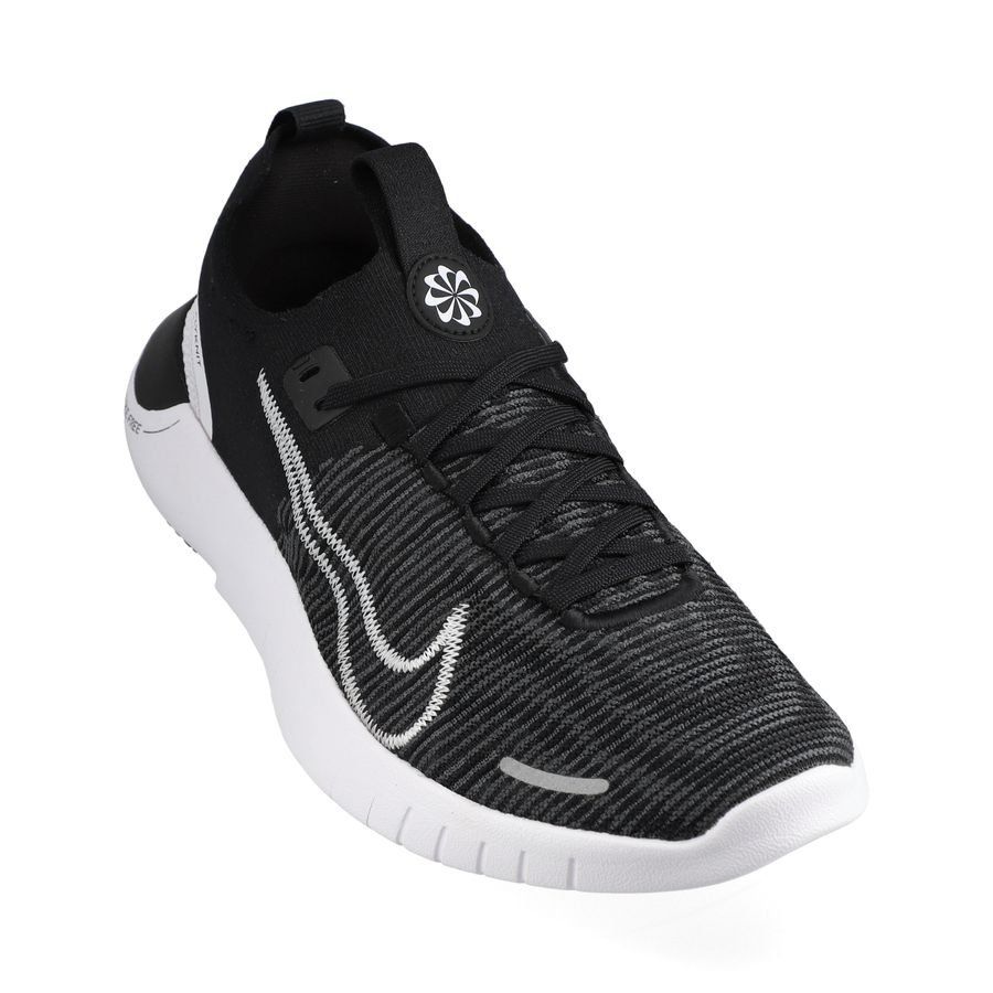 Nike Chaussures de Running Free Run Next Nature - Noir/Blanc/Gris Femme