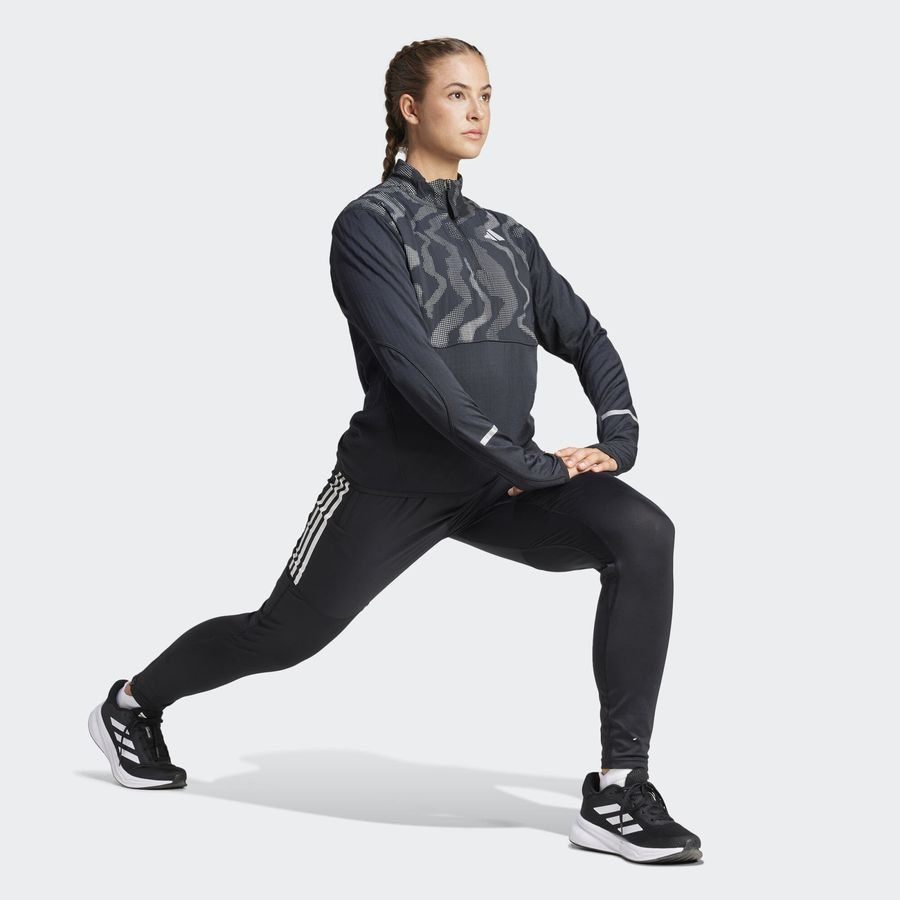 Adidas Haut demi-zip réfléchissant Ultimate Hi Vis