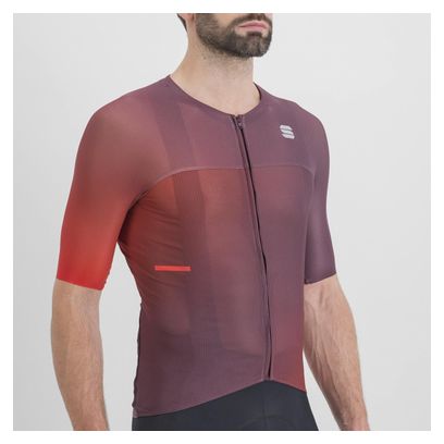 Maillot Manches Courtes Sportful Light Pro Rouge