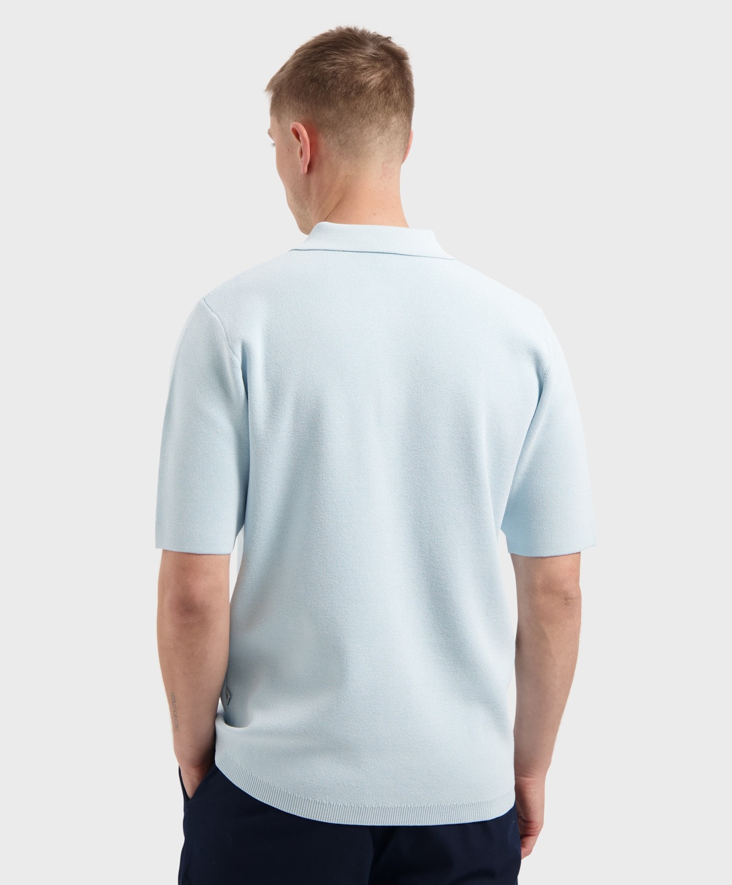 Law of the Sea Heren polo blauw