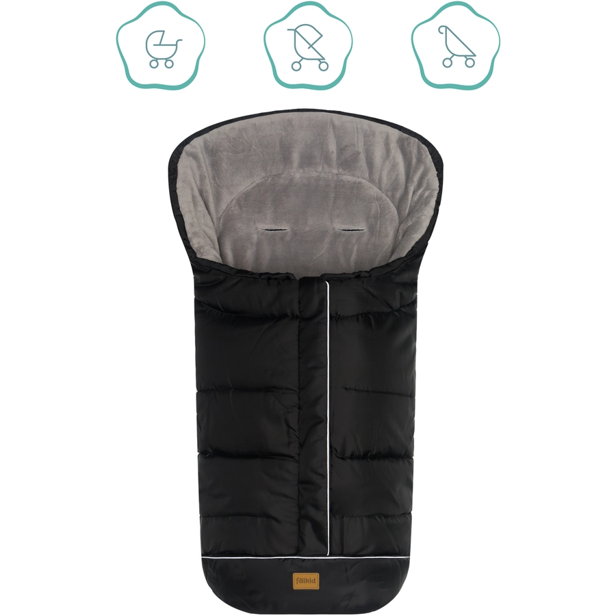 fillikid Winterfußsack K2 Schwarz