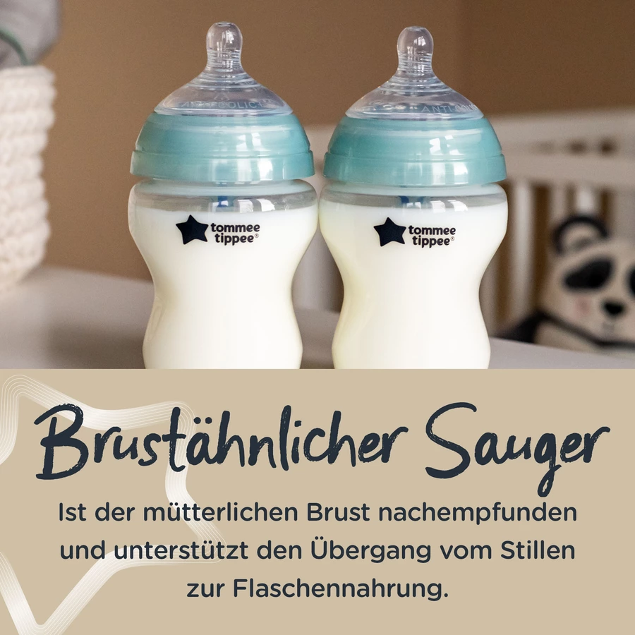 Tommee Tippee Starterset Advanced Anti-Kolik, transparent