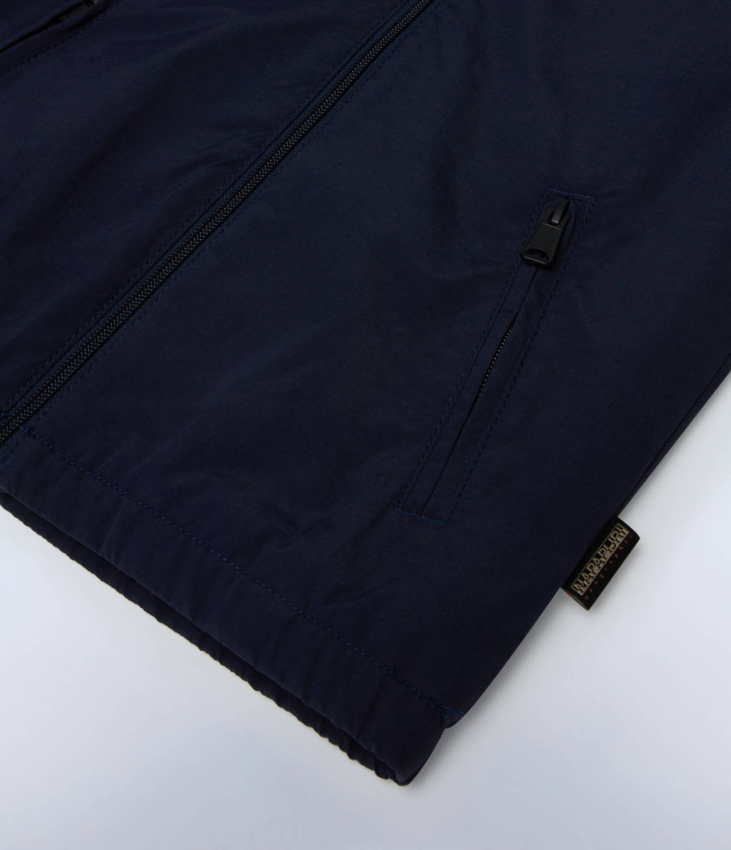 Napapijri tussenjas met logo blauw