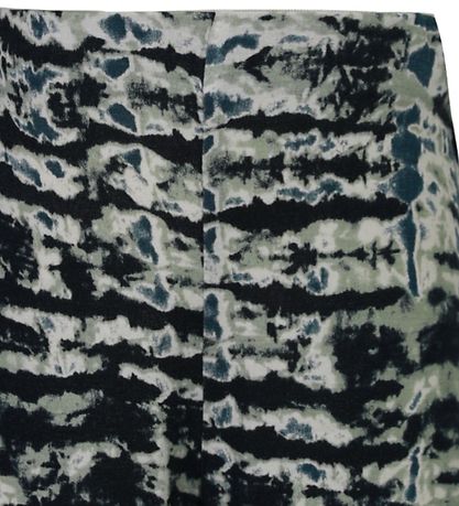 Rosemunde Shorts - Blåe Striped Tie Dye Print