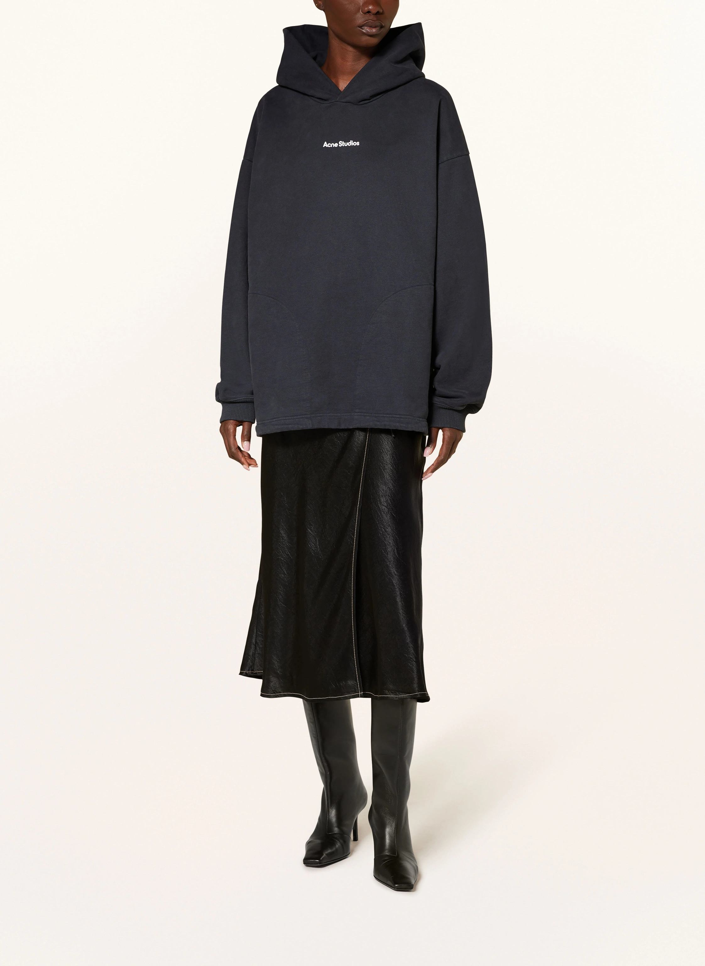 Acne Studios Wickelrock aus Satin