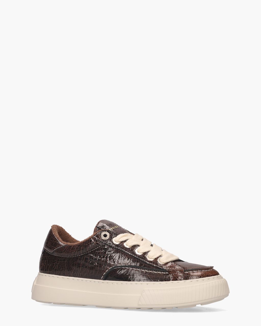Nubikk Caldera Tora Donkerbruin Damessneakers