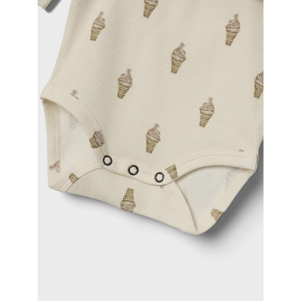 Køb Lil'Atelier Turtledove Ice Cream Gavo Enk Body Kjole