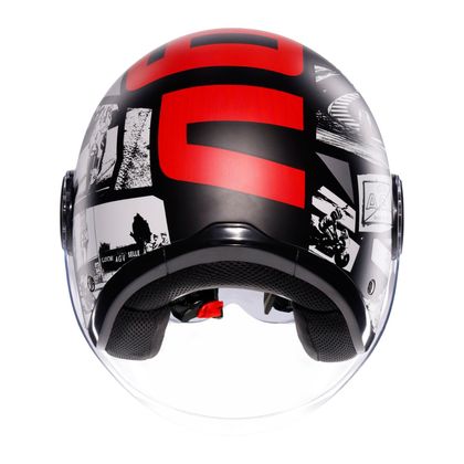 Casque AGV ETERES - HISTORY - Noir / Blanc