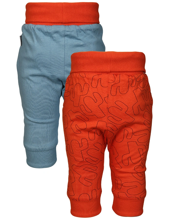 Wendehose WILDLIFE gefüttert in blau/orange