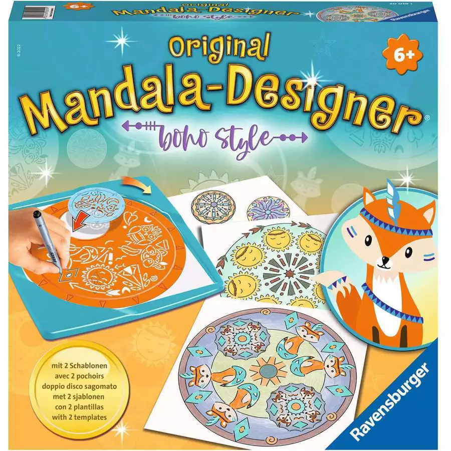 Ravensburger Midi Mandala-Designer Boho Style bunt