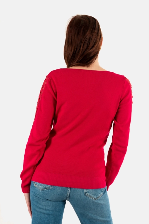 Pull léger morgan 241-miela fuchsia
