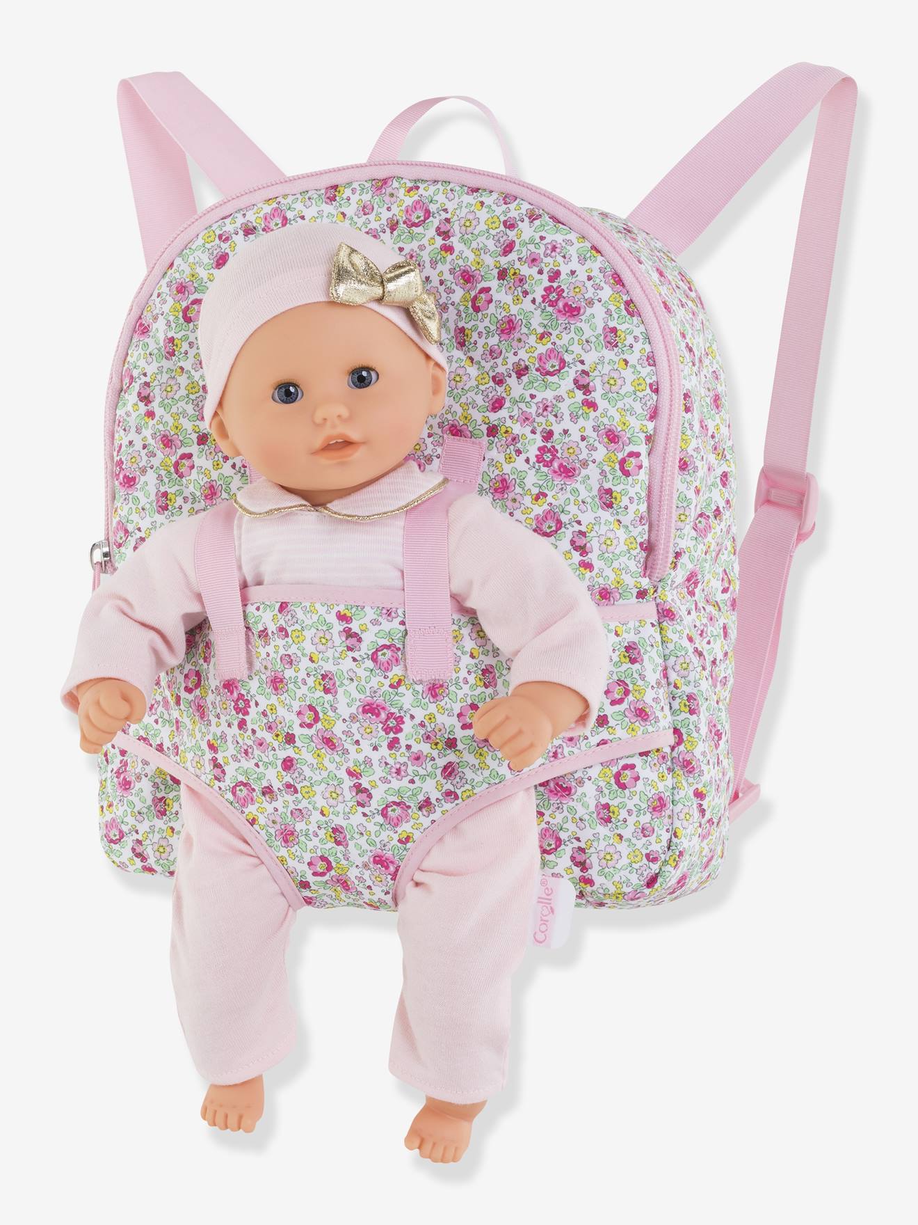 Mochila para carregar bonecas