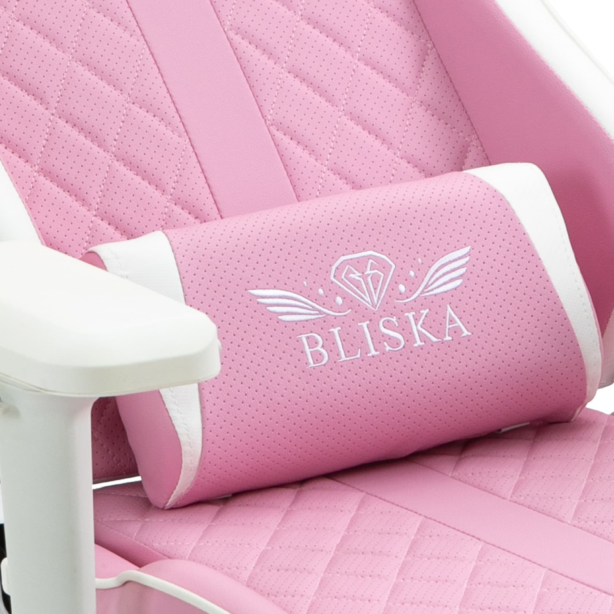 Gaming Stuhl Chair Racing mit Fußstütze und ergonomsichen 4D-Armlehnen