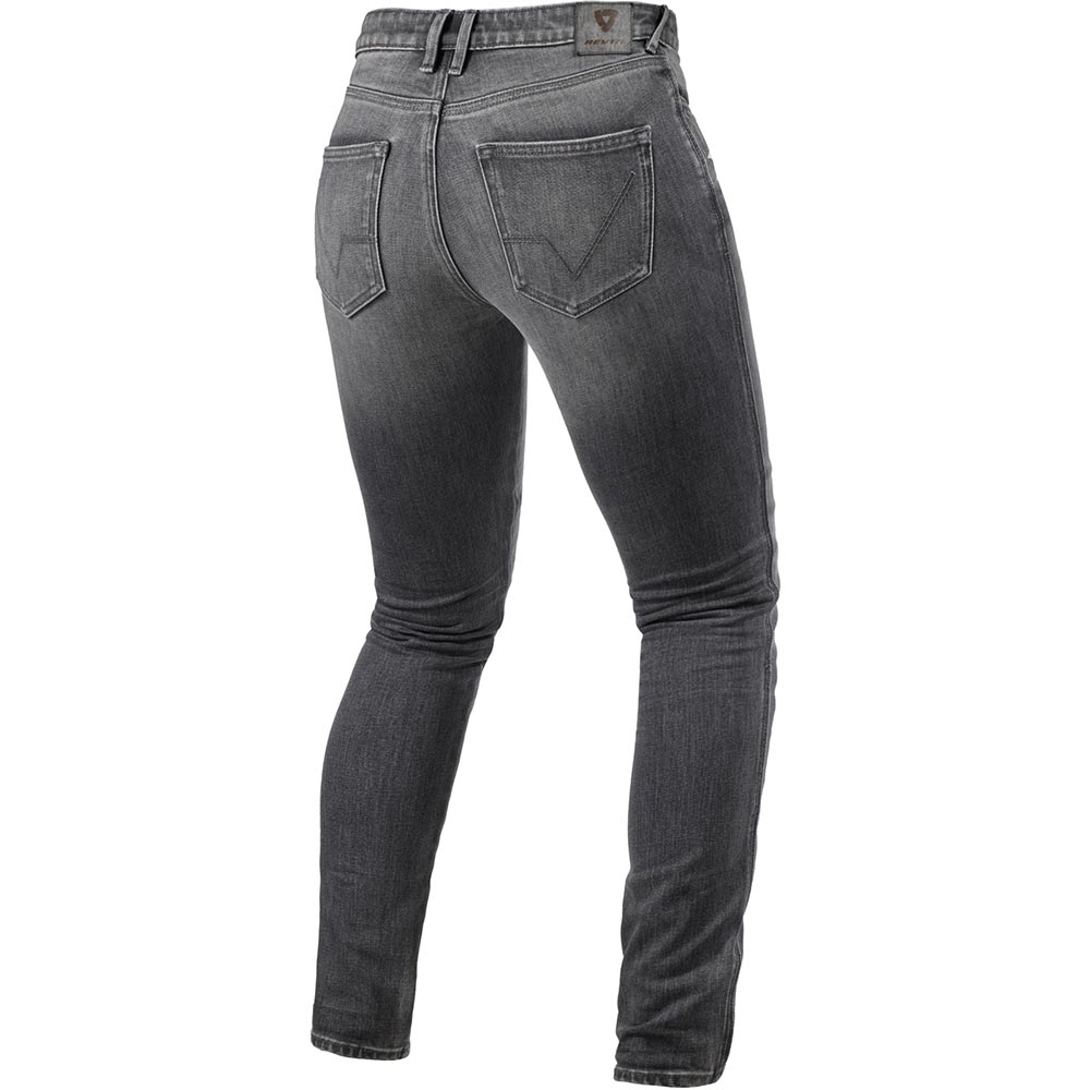 Rev'it - Jean femme Shelby 2 Ladies SK Gris