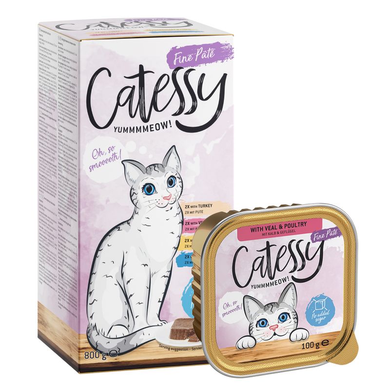 Lot 4 saveurs Catessy Tendre pâté