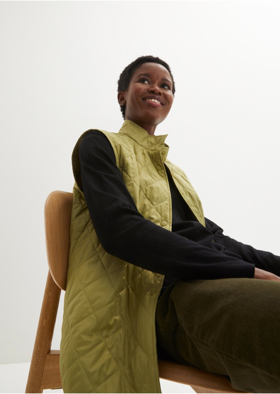 Parka mi-saison 3 en 1 avec gilet sans manches matelassé léger