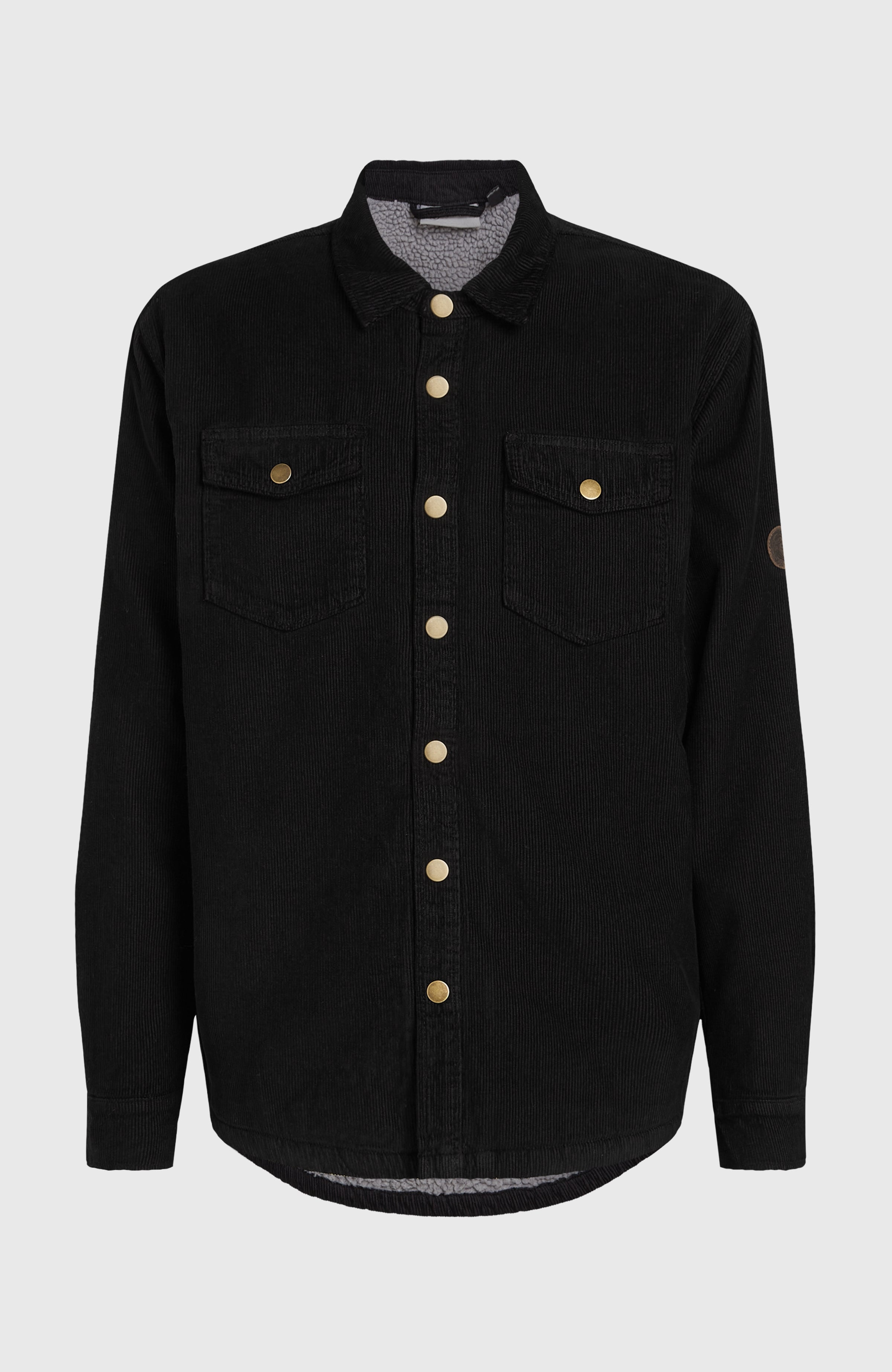 O'Riginals Corduroy overshirt met fleecevoering