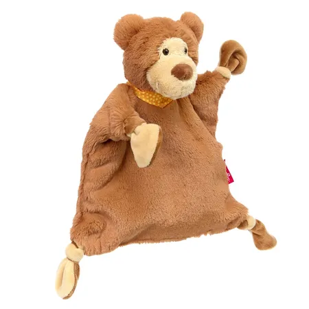 Sigikid Baby Kuschel-Schnuffeltuch Bär